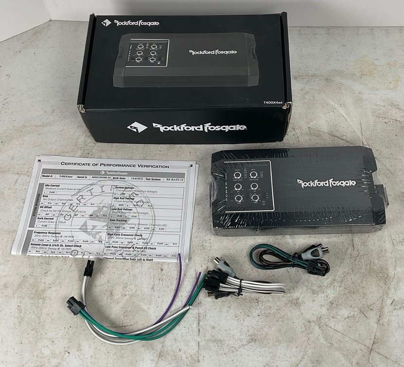 Rockford Fosgate Car Audio Amplifier
