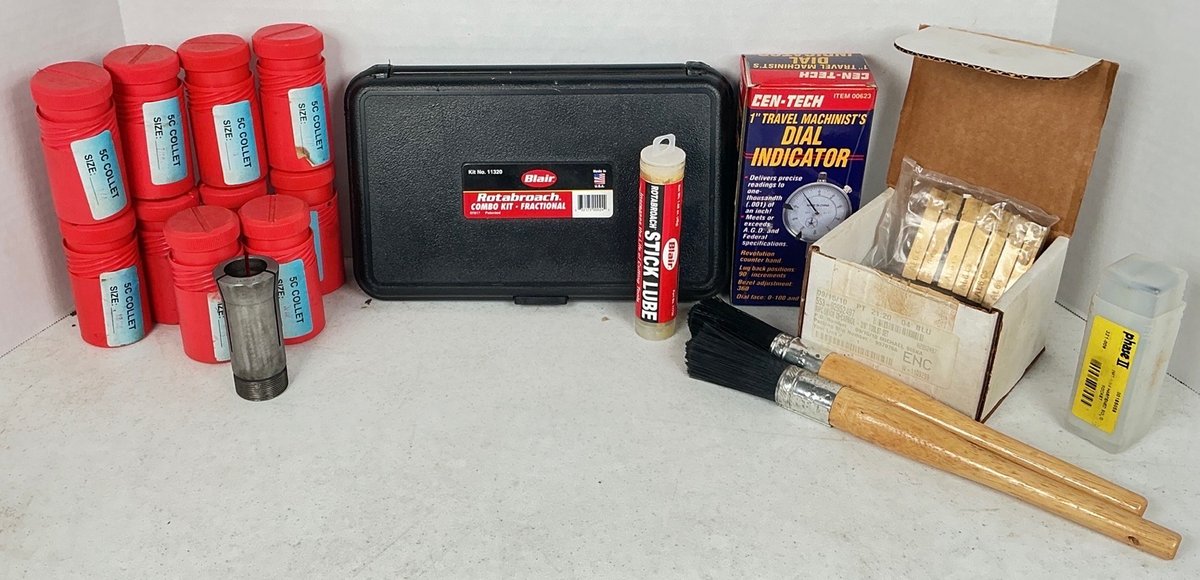 Rotabroach, Collets & Carbide Brazed Lathe Turning Bits