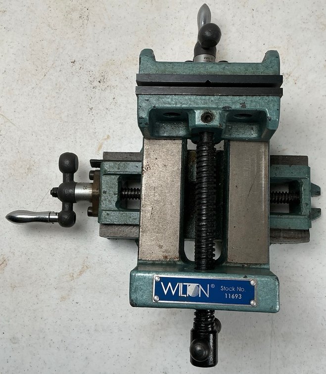 3" Cross Slide Drill Press Vise