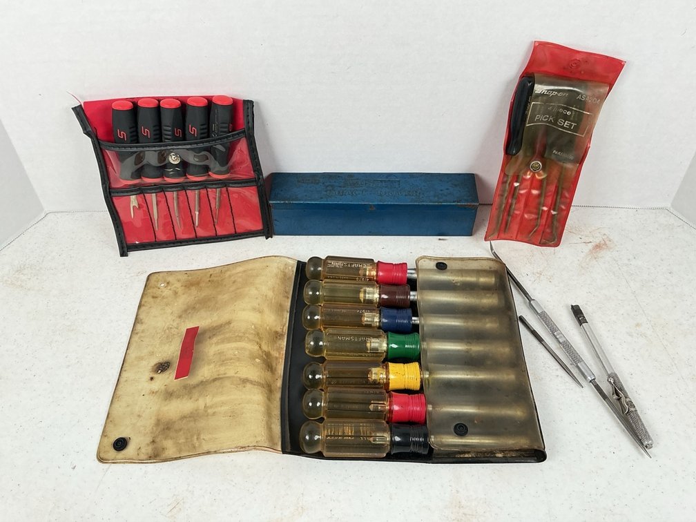 Snap-On Pick Sets, Vessel Impact Driver & Craftsman Socket Drivers