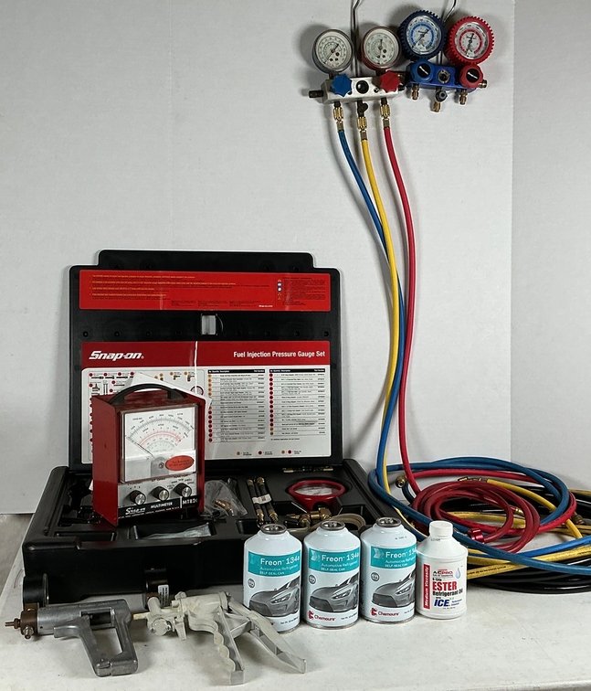 Snap-On Injection Pressure Gauge Set, Multimeter & More