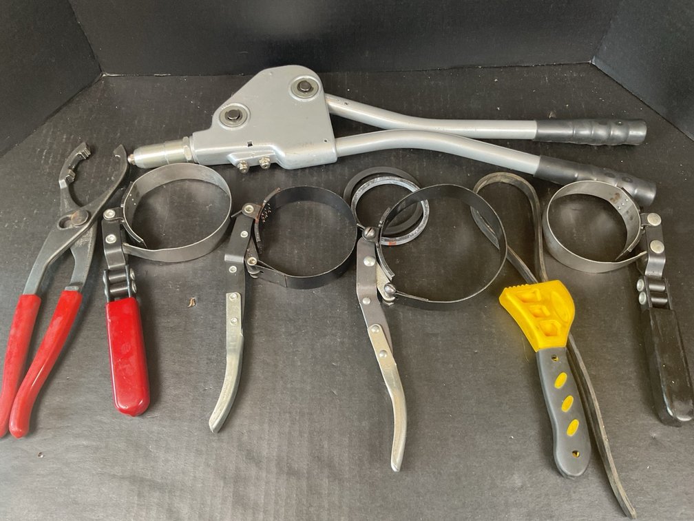 Assorted Oil Filter Removal Tools