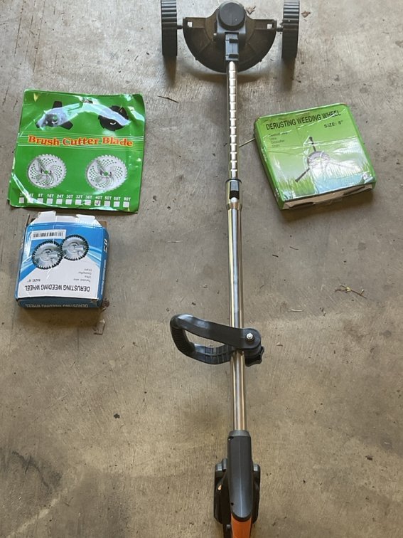 Weed Trimmer And Accessories
