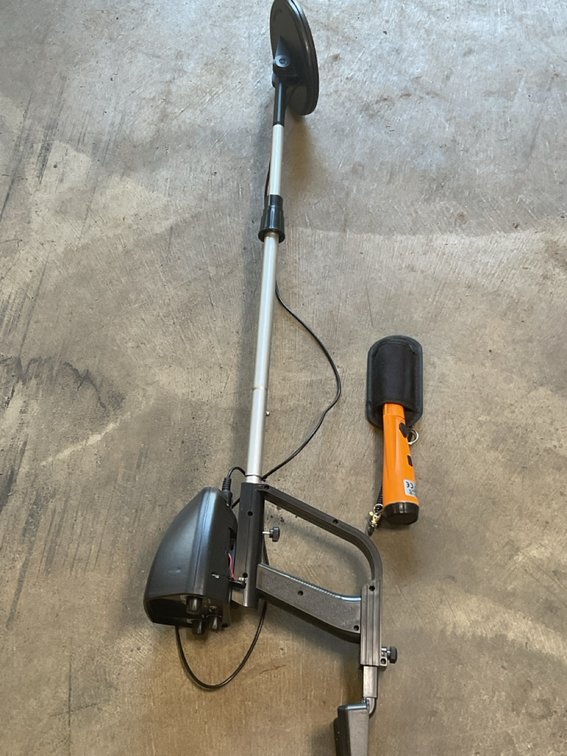 Metal Detector And Wand