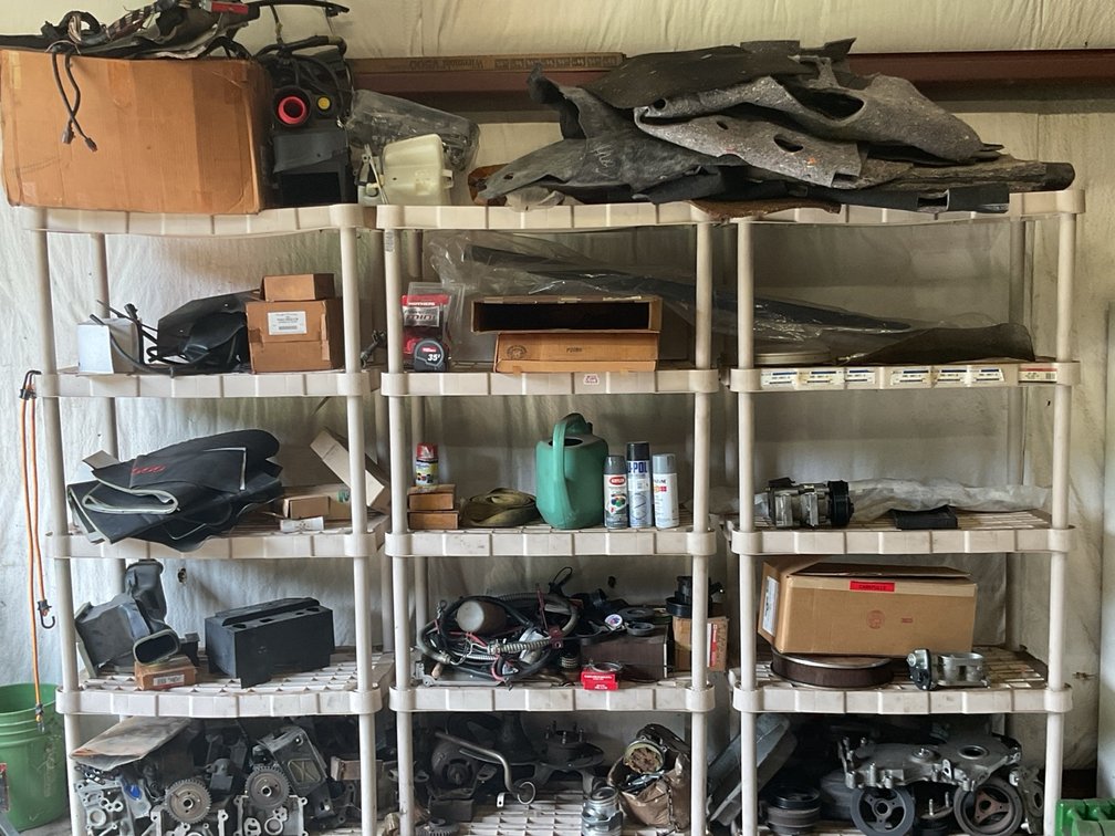 Contents Of Shelf And Shelf