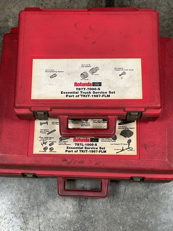 Ford Essential Service TKIT 1987