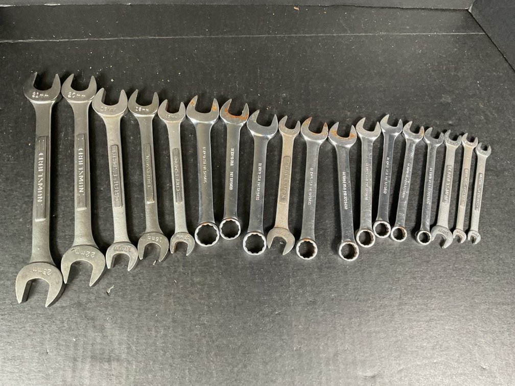 Collection Of Craftsman Wrenches