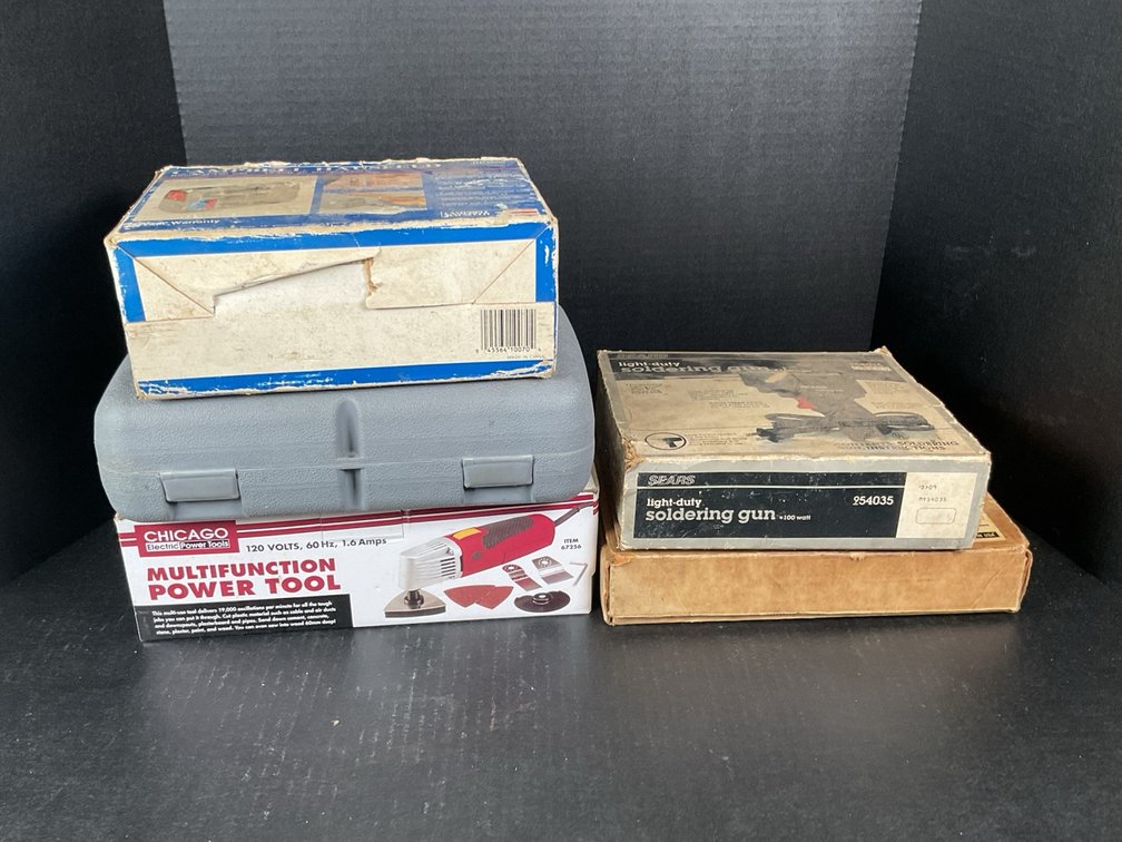 Collection Of Specialty Power Tools And Soldering Kit