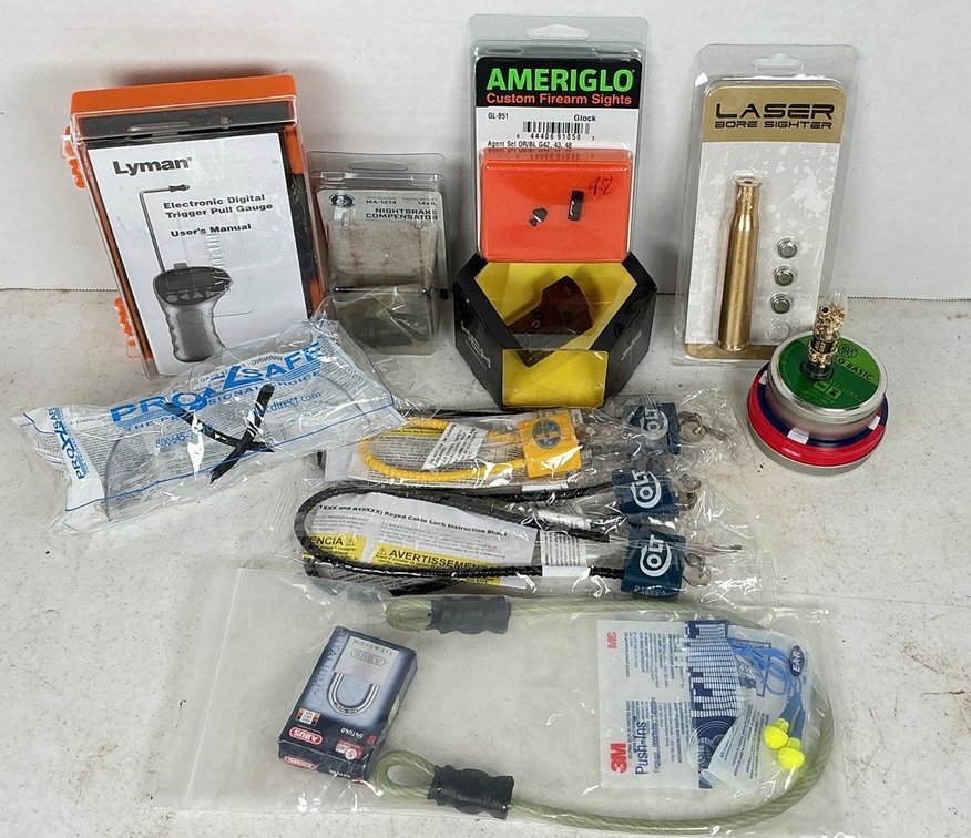 Electronic Trigger Pull Gauge & Gun Accesories