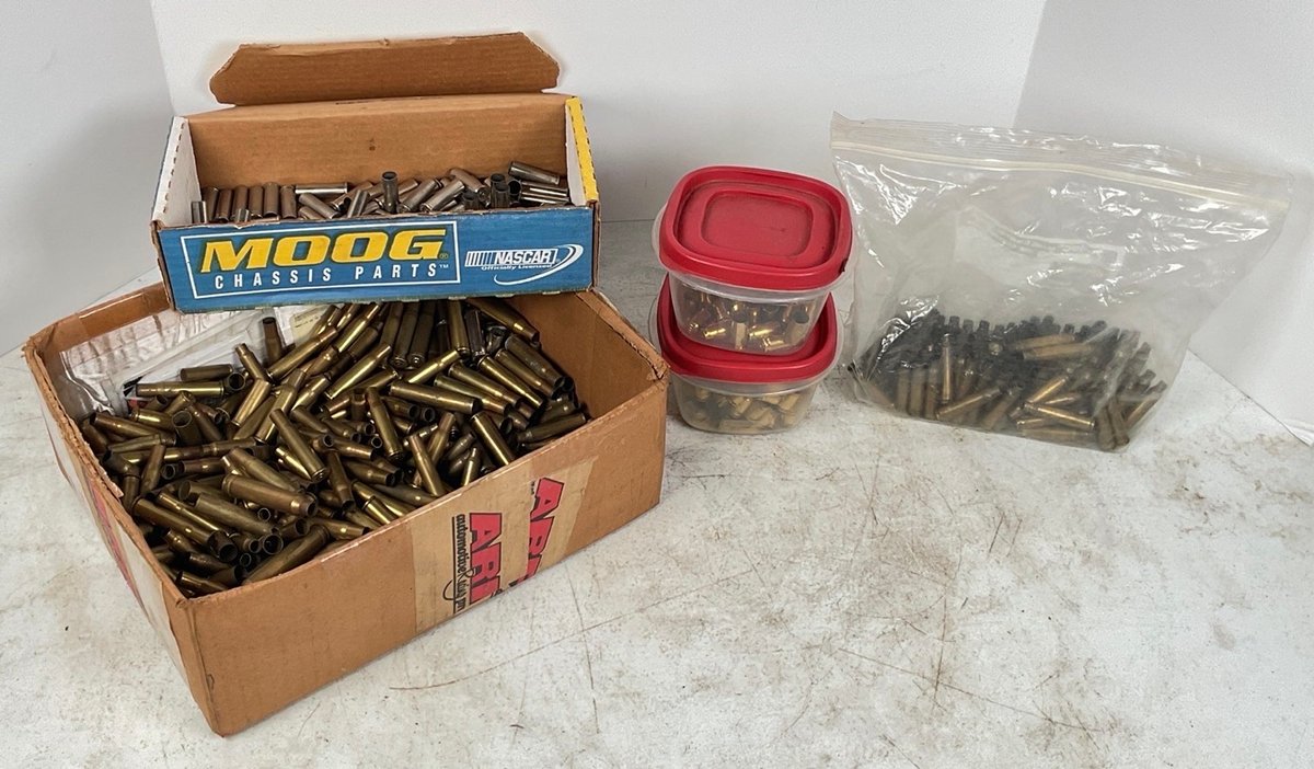 Empty Brass Cartridges for Reloading
