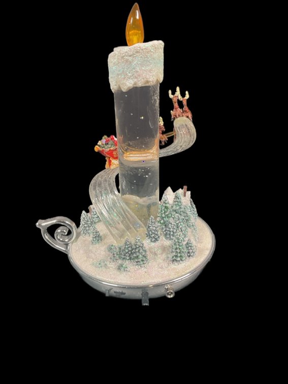 Bradford Exchange Thomas Kinkade Warm Glow of Christmas Centerpiece