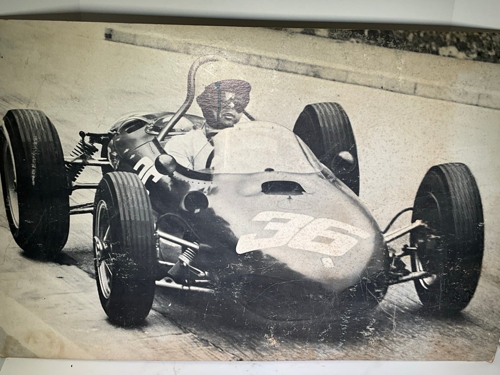 Richie Ginther 1961 Monaco Grand Prix Ferrari 156 F1 Racing Photograph