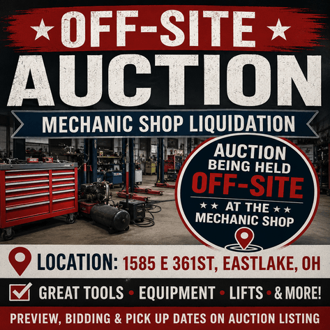 Image for Eastlake Mechanic Shop Liquidation