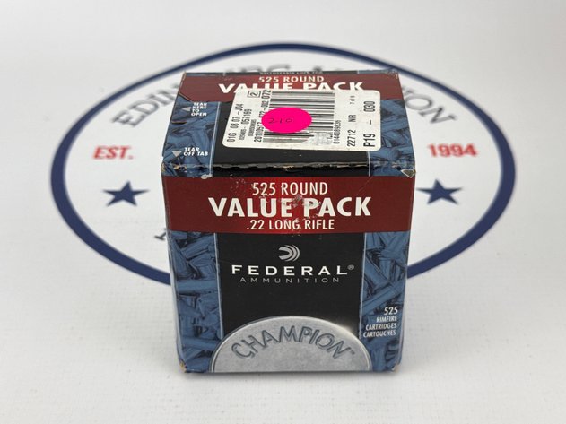 Image for Federal Value Pack .22 LR Ammunition - 525 Rounds Total