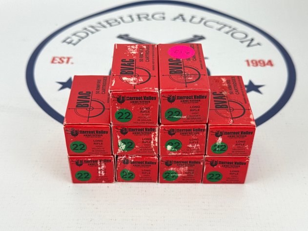 Image for (10) BVAC .22 LR Ammunition - 500 Rounds Total