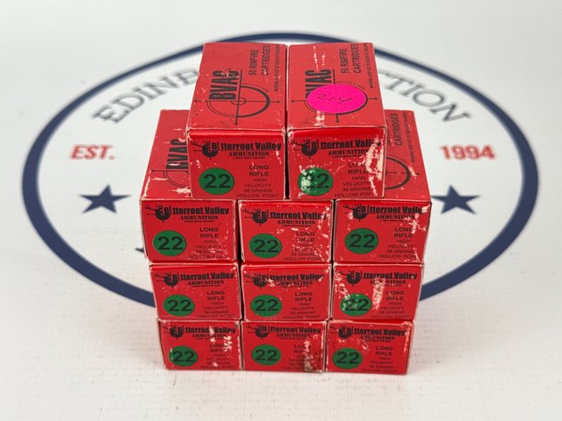 Image for (11) BVAC .22 LR Ammunition - 550 Rounds Total