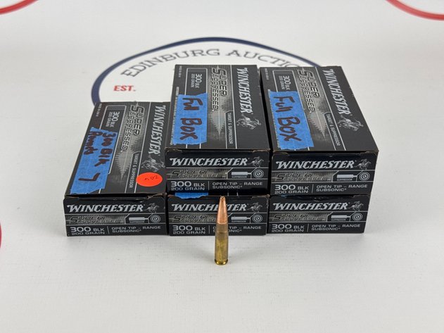 Image for (4) Winchester Super Suppressed 300 Blackout Ammunition - 87 Rounds Total