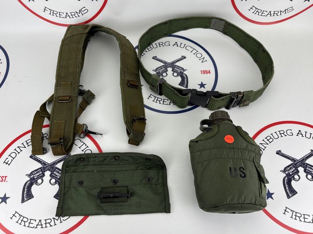 Image for Military Surplus Utility Belt and Canteen