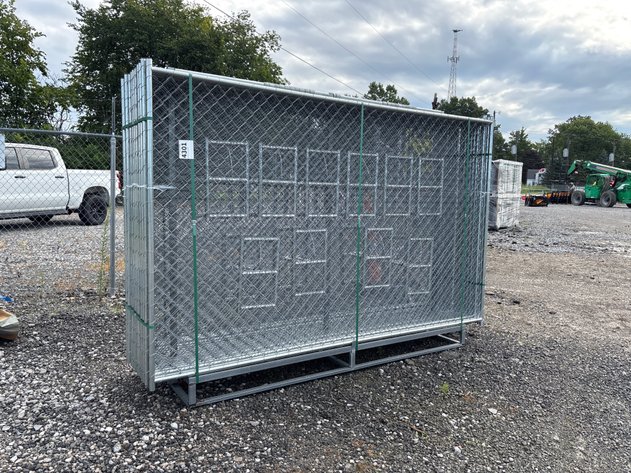 Image for E2. 10' x 6' Chain Link Fence, Qty of (20)