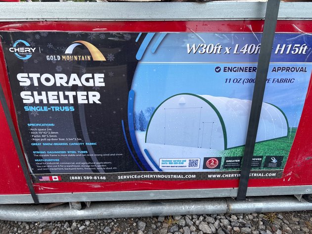 Image for E4. 2026 Unused Gold Mountain Storage Shelter