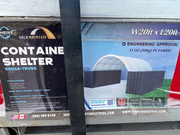 Image for E4. 2026 Unused Gold Mountain Container Shelter