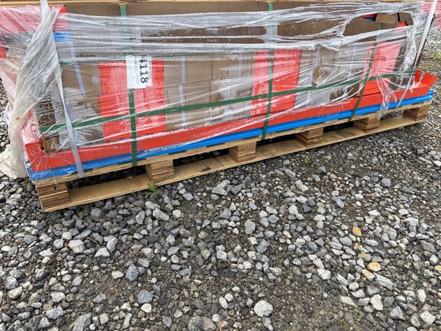 Image for E2. 2026 Unused SKLP 40 ft 6 Section Heavy Duty Metal Storage Shelve