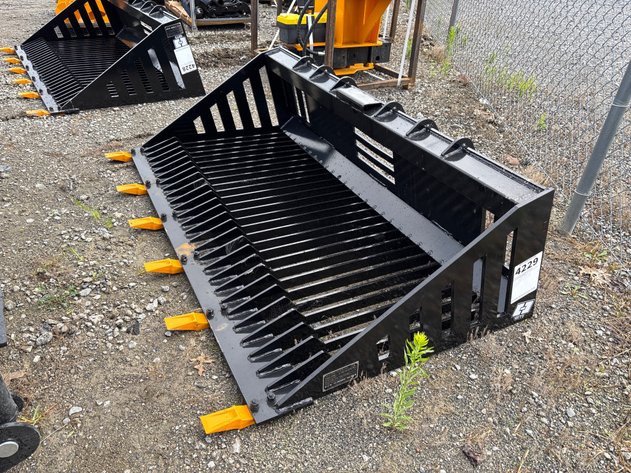 Image for E1p. 2026 Unused GIYI Skid Steer Rock Bucket