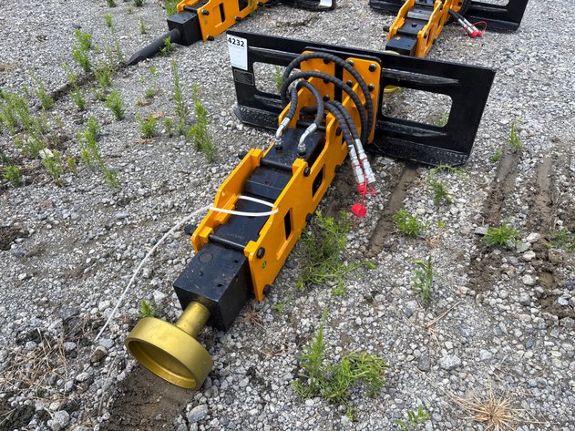 Image for E1p. 2026 Unused GIYI Skid Steer Post Driver - [Skid Steer Attachments]