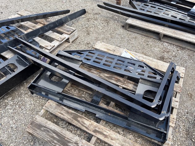 Image for 2026 Unused GIYI Skid Steer Forks - [Skid Steer Attachments]