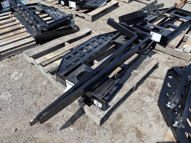 Image for 2026 Unused GIYI Skid Steer Forks - [Skid Steer Attachments]
