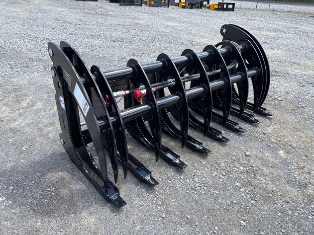 Image for 2026 Unused GIYI Skid Steer Hollow Wood Grabber