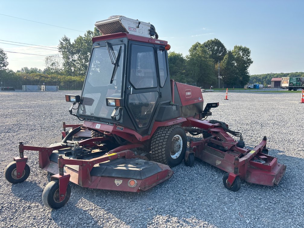 Toro ground master 580 D four-wheel-drive