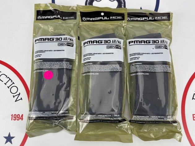 Image for (3) PMAG 30 AR Magazines - 5.56/.223