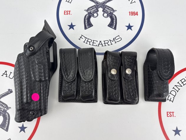 Image for Basketweave Accessories - Holster, (2) Double Mag Holders, Mace Holder