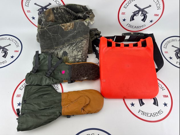 Image for Camo Base Layer, Tree Seat, and Mittens