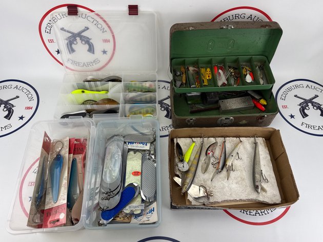 Image for Tackle Box and Assorted Fishing Tackle