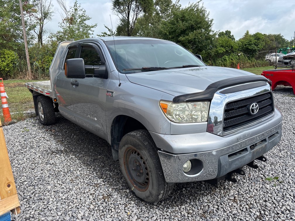 2007 Toyota Tundra SR5 with 8' ALE Alumax aluminum flat bed