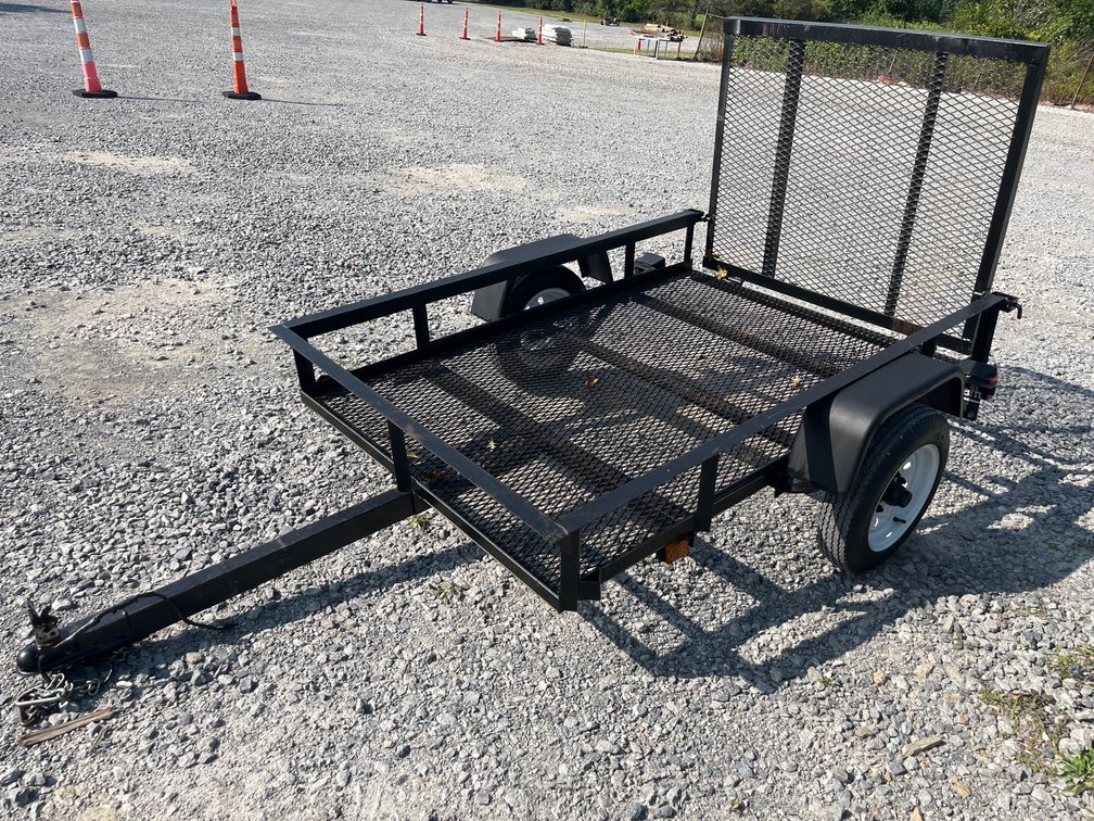 4x6 single axle trailer