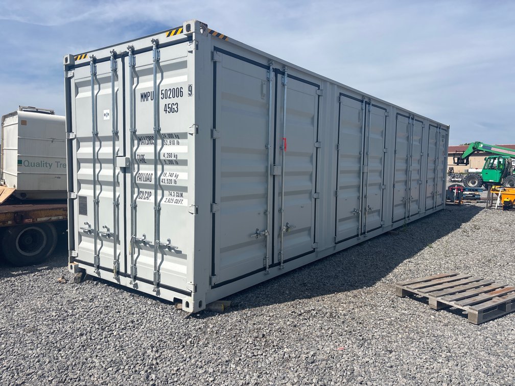 MMPU5020069 40' ONE WAY HIGH CUBE MULTI DOOR STORAGE CONTAINER