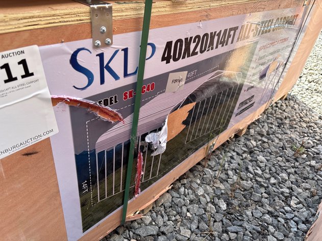Image for 2026 Unused SKLP 40x20x14FT ALL-STEEL CARPORT