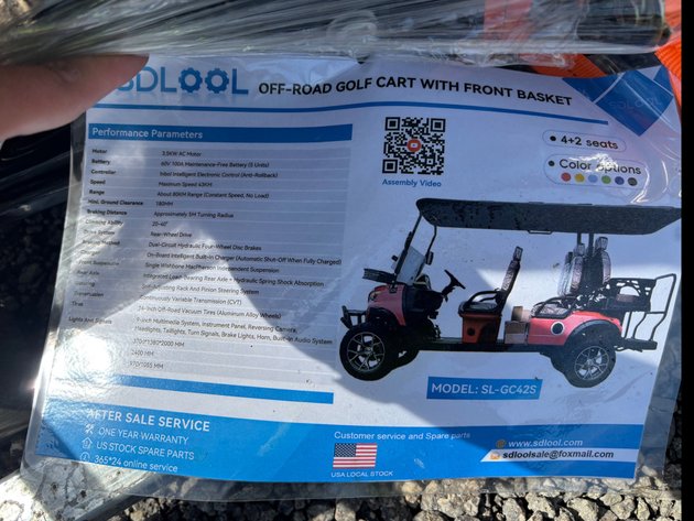 Image for 2026 Unused SDLOOL Off-Road Golf Cart