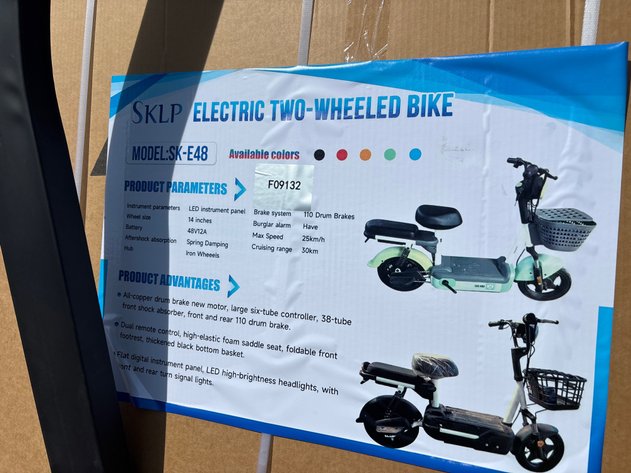 Image for 2026 Unused SKLP Electric bicycle