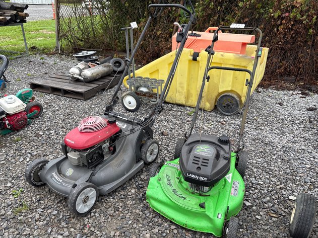 Image for D1. Silver series push mower &honda push mower
