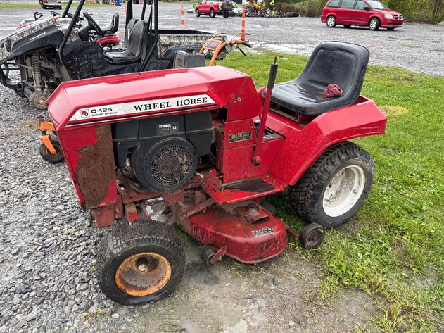 Image for D4b. Wheel horse C125 8 speed