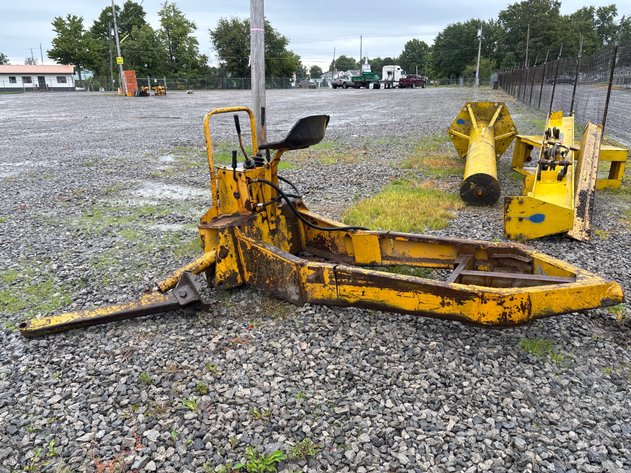 Image for E1. Pull behind Backhoe attachment with bucket