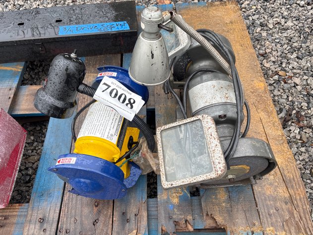 Image for D1. 6” bench grinder and 1/2 hp grinder