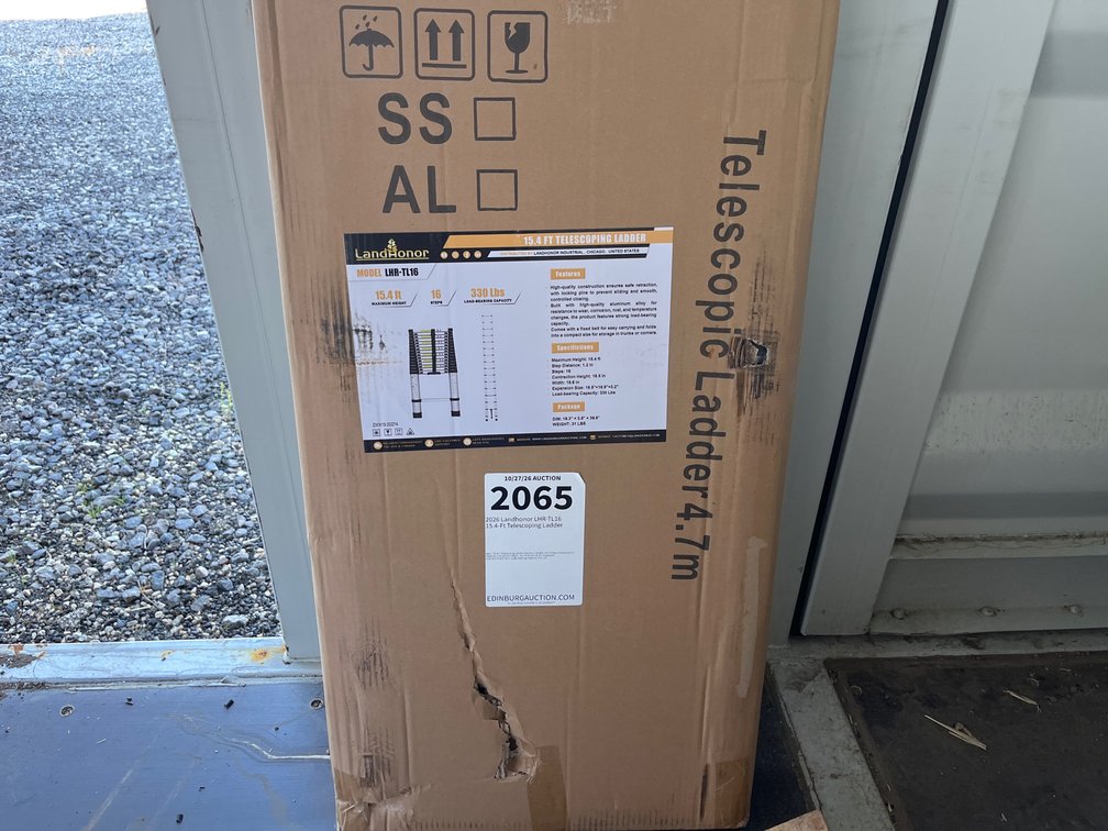 2026 Landhonor LHR-TL16 15.4-Ft Telescoping Ladder