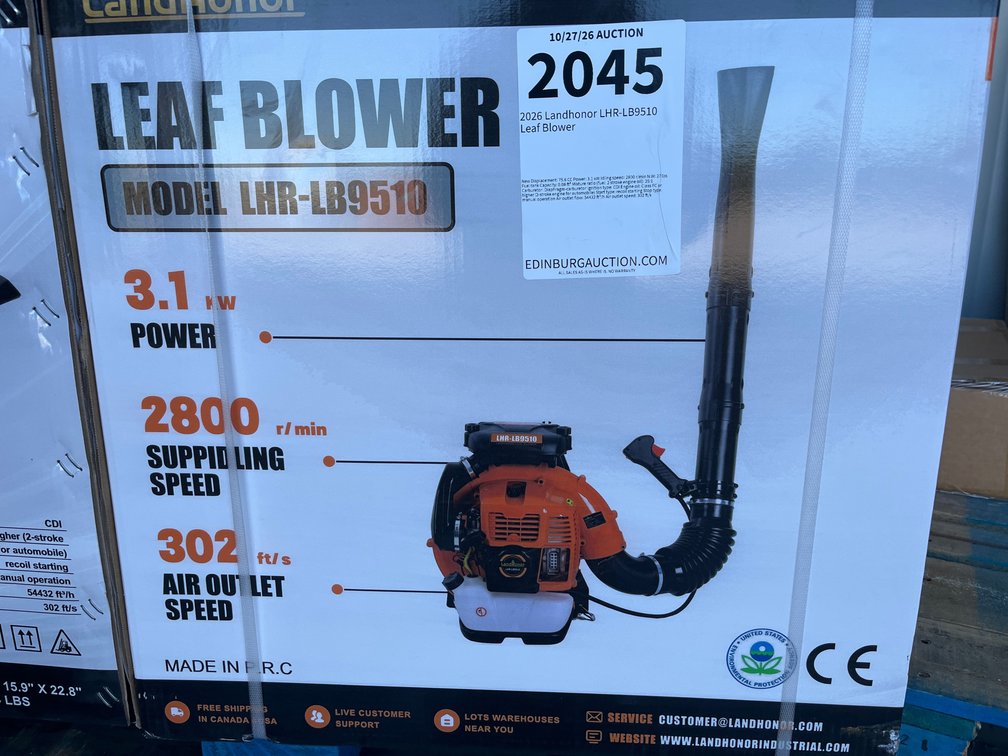 2026 Landhonor LHR-LB9510 Leaf Blower