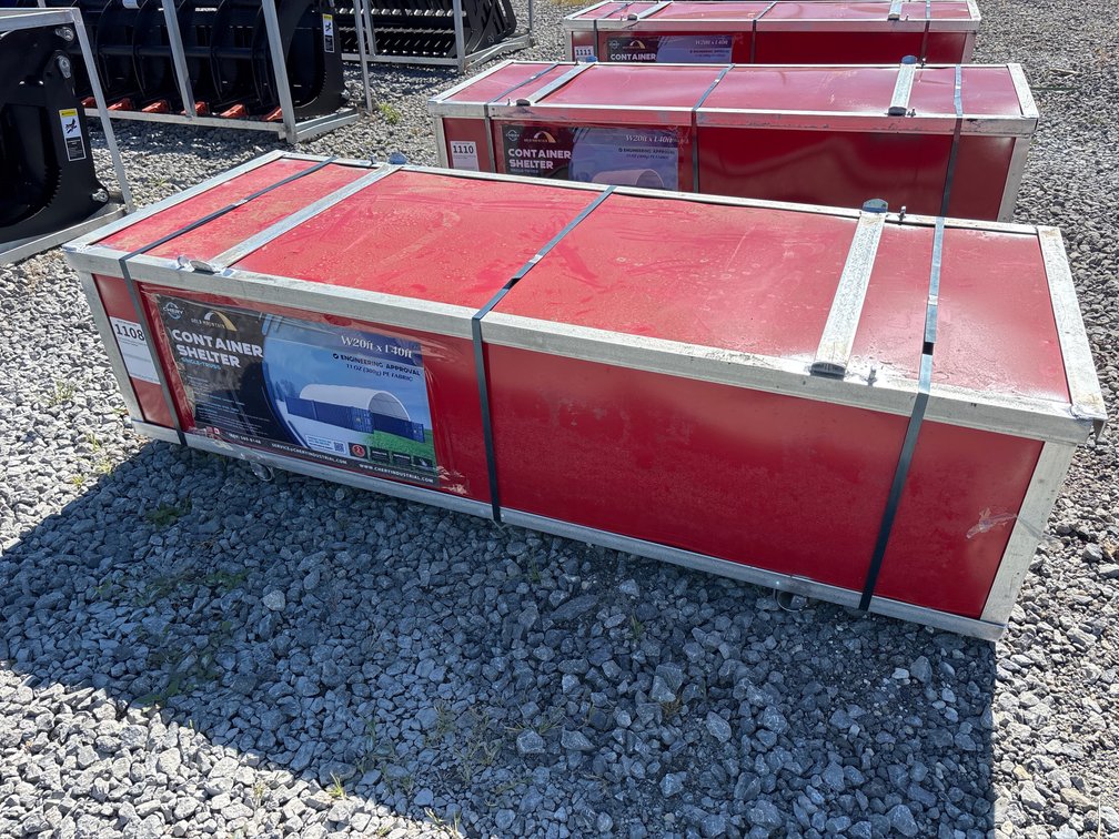 2026 Gold Mountain C2040-300g PE Container Shelter
