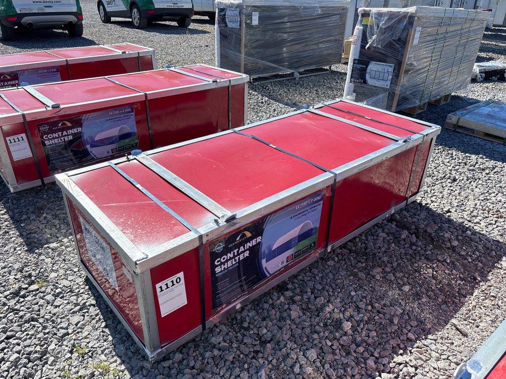 2026 Gold Mountain C2040-300g PE Container Shelter